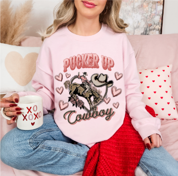 Cowboy Valentine Sweatshirt