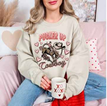 Cowboy Valentine Sweatshirt