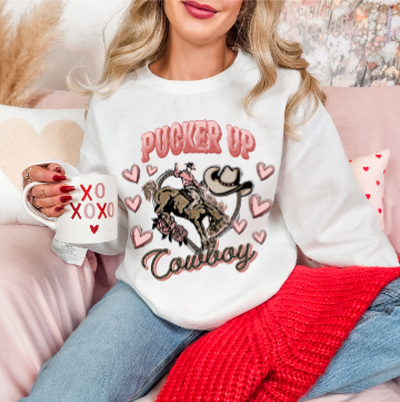 Cowboy Valentine Sweatshirt