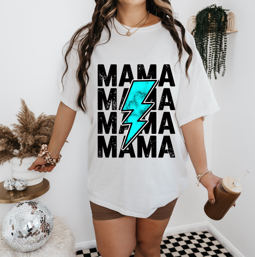 Turquoise Mama T-Shirt