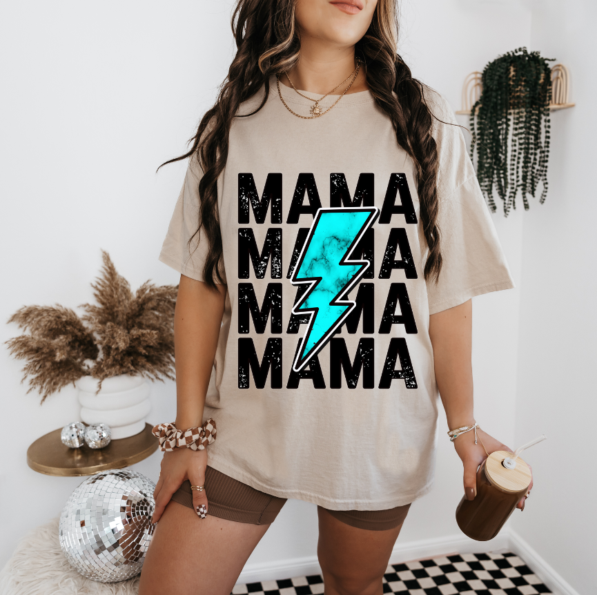 Turquoise Mama T-Shirt