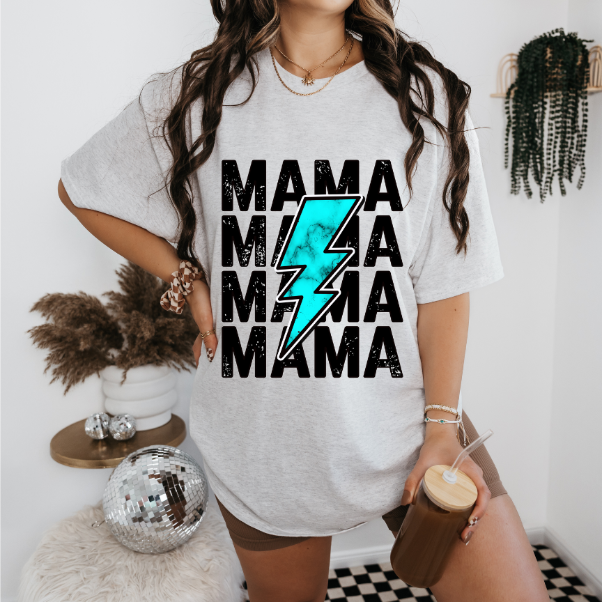 Turquoise Mama T-Shirt